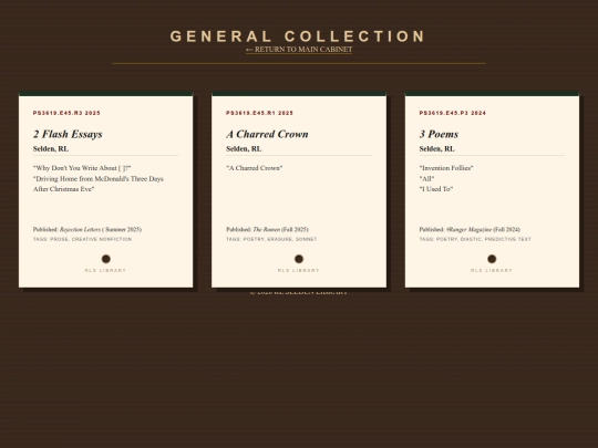 generalcollection screenshot