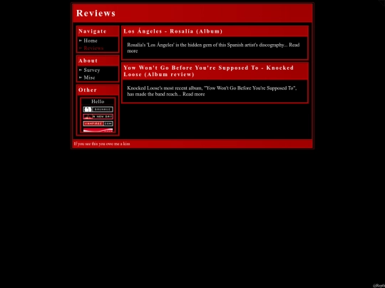 reviews screenshot