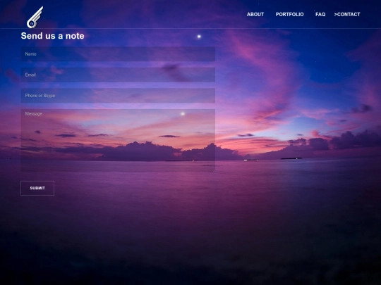 contact screenshot