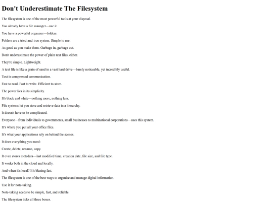 blogs/filesystem screenshot