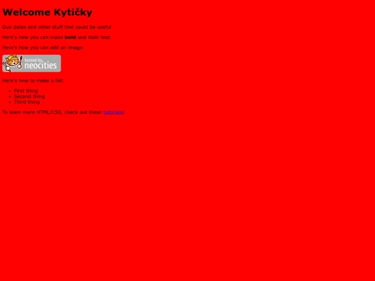 index screenshot