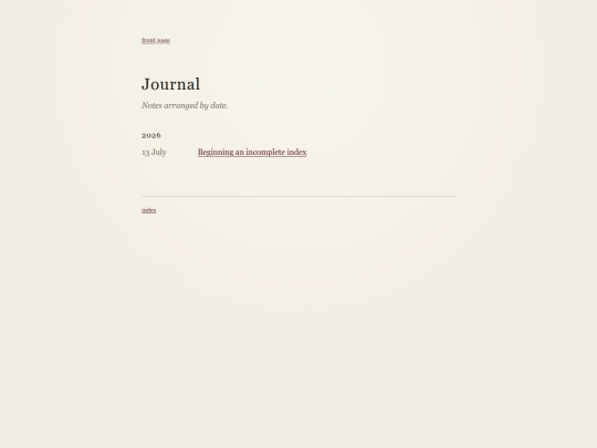journal screenshot