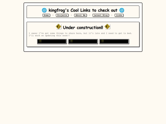 links screenshot