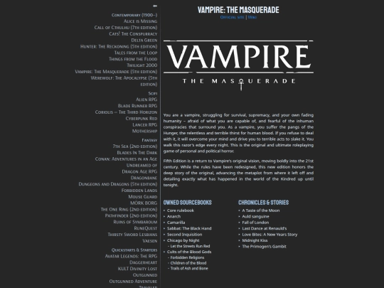 vtm screenshot