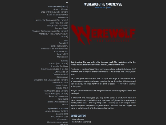 werewolf screenshot