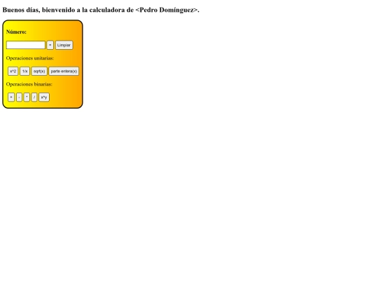 Modulo4/ejerciciocalculadora screenshot