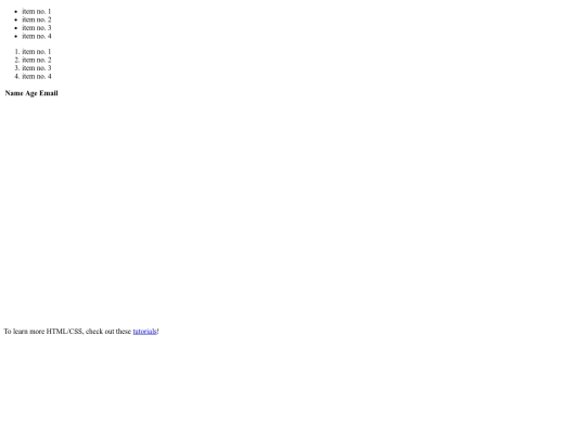 index screenshot