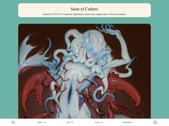 Saint_of_Cuferro-CYOA-V0.1 screenshot