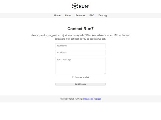 contact screenshot