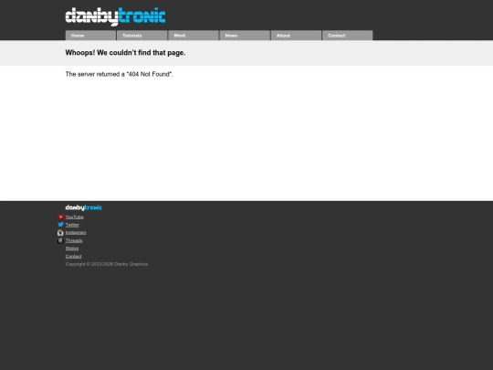 not_found screenshot