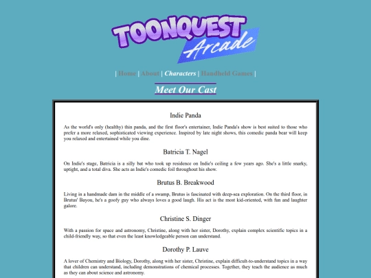 characters screenshot
