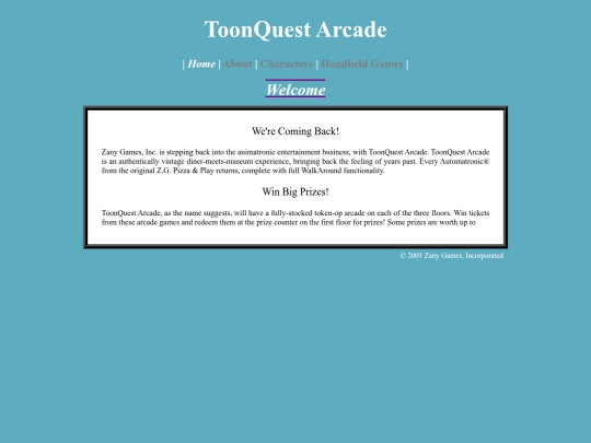 homepage screenshot