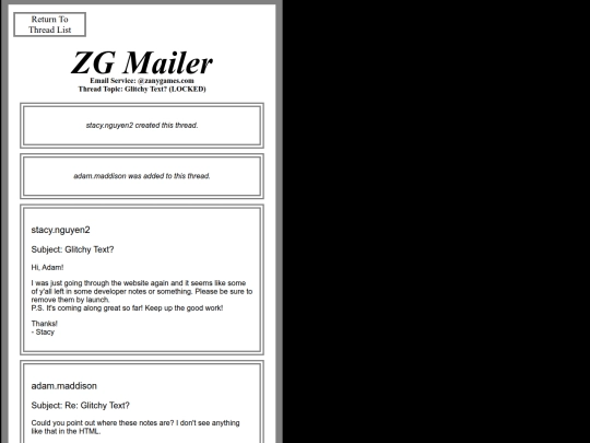 zgmailer/glitchy-text screenshot
