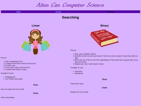 searching screenshot