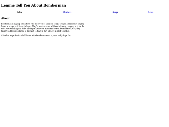storage/BomberIndex screenshot