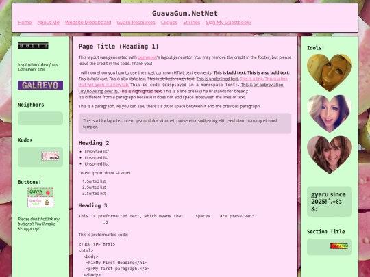 test screenshot