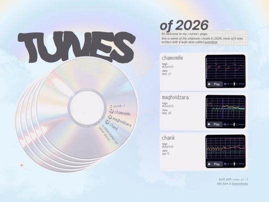 tunes screenshot