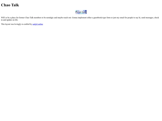 chaotalk screenshot