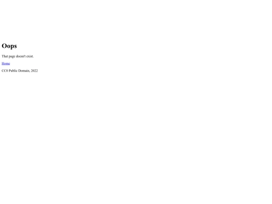 not_found screenshot