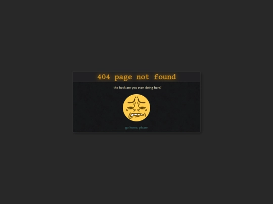 not_found screenshot