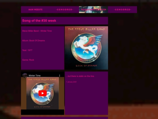 weeklysong screenshot