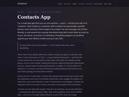 projects/contacts-app screenshot
