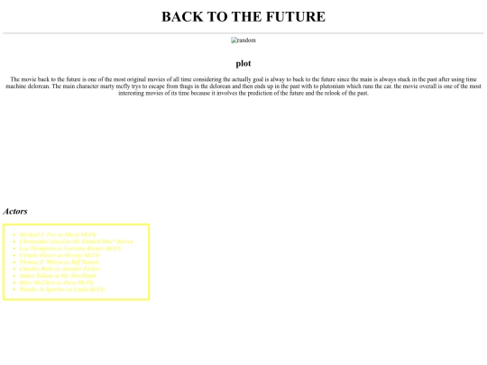 Movies screenshot