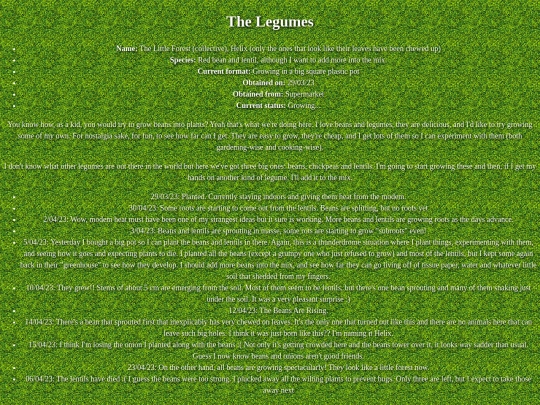 garden/legumes screenshot