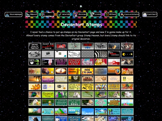 stamps screenshot