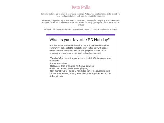 misc/polls screenshot