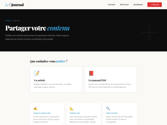 publier screenshot