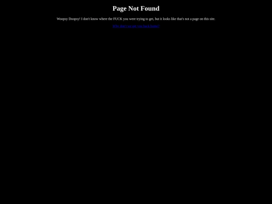 not_found screenshot