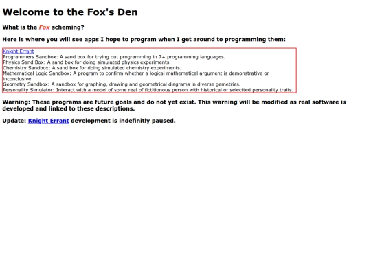 index screenshot