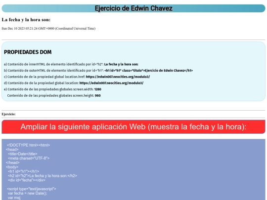 modulo3 screenshot