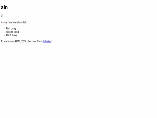 index screenshot