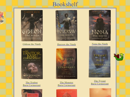 Bookshelf screenshot