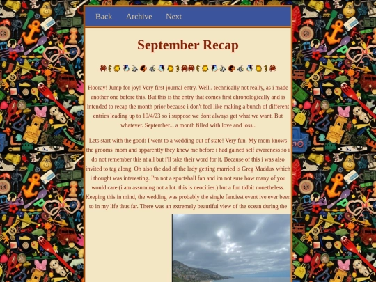september-recap screenshot