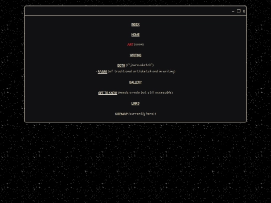 sitemap screenshot