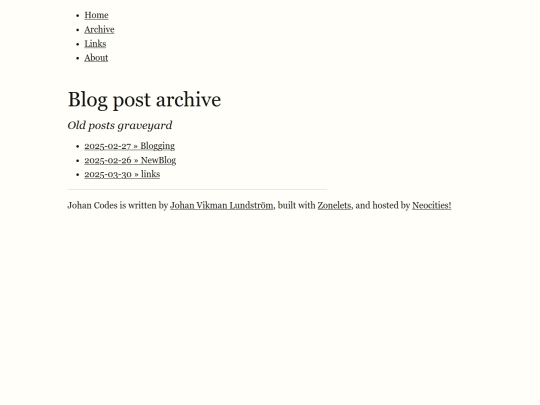 archive screenshot