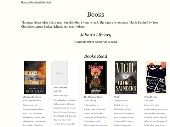 books screenshot