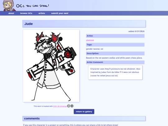 ocs/jude screenshot
