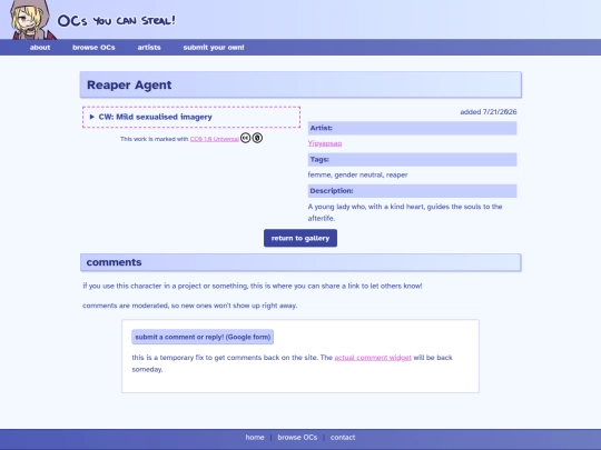 ocs/reaper-agent screenshot