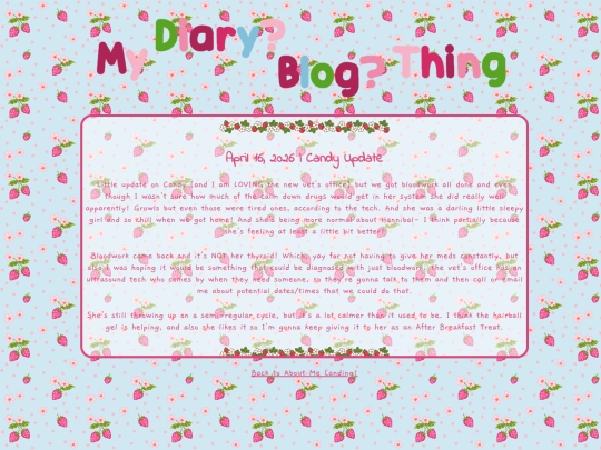 about_me/diary screenshot