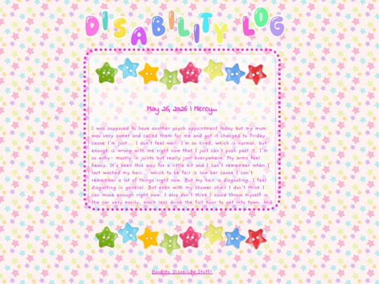 disability_stuff/disabilitylog screenshot