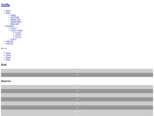 gym/pages/basic-grid screenshot