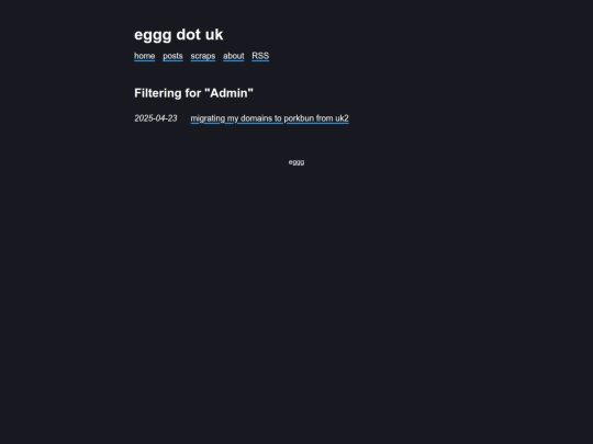 tags/admin screenshot
