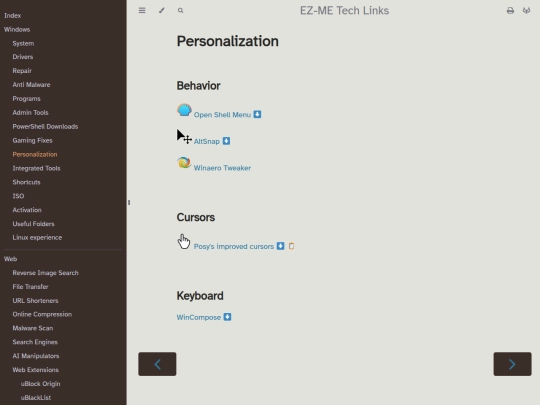 windows/personalization screenshot