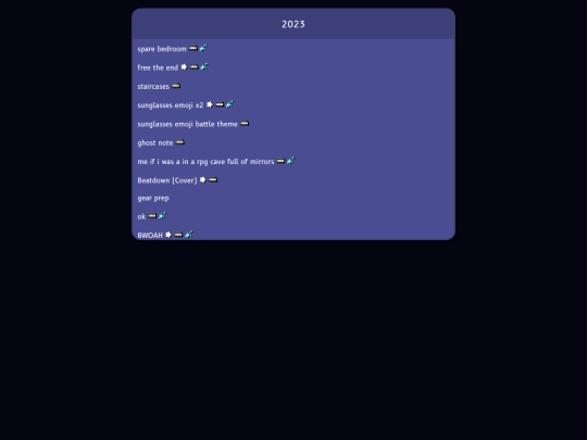 beeps/2023 screenshot