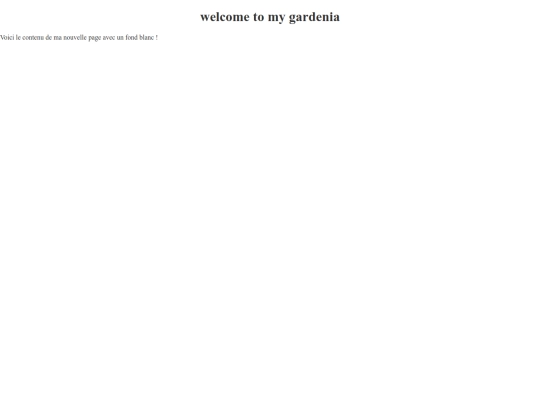 welcometomygardenia screenshot