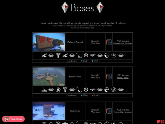 bases screenshot